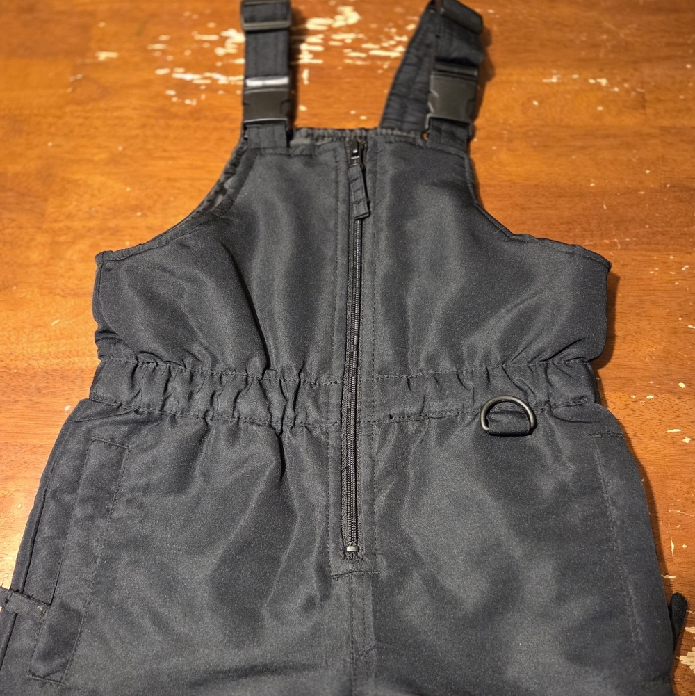 Black Kids Snow Pants